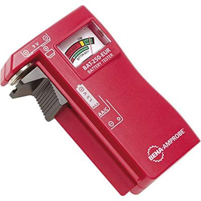 Beha Amprobe Batterijtester BAT-250-EUR Meetbereik (batterijtester) 1.5 V, 9 V Batterij 4620297 Beha Amprobe Batterijtester BAT-250-EUR Meetbereik (batterijtester) 1.5 V, 9 V Batterij 4620297