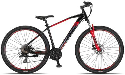 Altec Camaro MTB 29 Inch 46 cm Unisex 21V Mechanische schijfrem Zwart/Rood Altec Camaro MTB 29 Inch 46 cm Unisex 21V Mechanische schijfrem Zwart/Rood