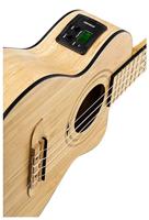 Ortega RUNAB-TE Bamboo Series Tenor Size Ukulele Natural E/A tenor ukelele met gigbag - thumbnail