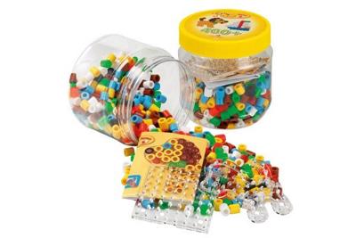 Hama strijkkralen maxi set in pot 400+ stuks Hama strijkkralen maxi set in pot 400+ stuks