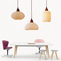 Hanglamp Keramisch Wit Voor In De Woonkamer - thumbnail