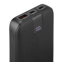 Hama PD 10 Power Pack 10000 mAh 3 Outputs 2x USB-C 1x USB-A Powerbank Grijs - thumbnail