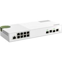 QNAP QSW-M2108-2C - 2 x 10GbE SFP+/RJ45 Combo Ports & 8 x 2.5GbE (RJ45) Ports - Entry-level 10GbE and 2.5GbE Layer 2 Web Managed Switch - thumbnail