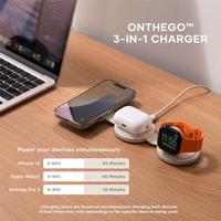 Satechi OntheGo 3-in-1 wireless oplader (15W) - Sand - thumbnail