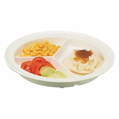 Verdeelbord Met 3 vakken | GripWare | Anti-slip dopjes | Diameter 22 cm | PR65601