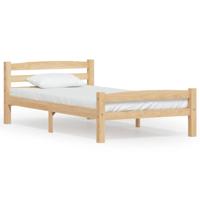 Bedframe massief grenenhout 100x200 cm - thumbnail