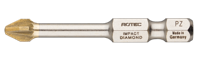 Rotec IMPACT Schroefbit PZ 2 | L=50 | E6.3 | DIAMOND | 2 stuks - 817.13022 - thumbnail