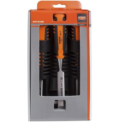 Bahco Hand Steekbeitelset 3-delig - 424P-S3-EUR Bahco Hand Steekbeitelset 3-delig - 424P-S3-EUR