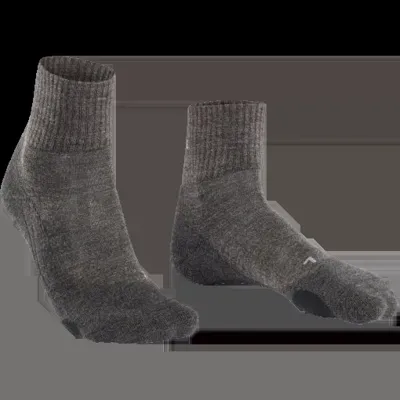 Falke TK2 Explore Wool Korte Wandelsok Heren Smog 42-43 Falke TK2 Explore Wool Korte Wandelsok Heren Smog 42-43