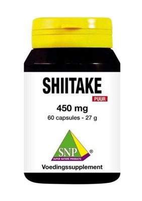 SNP Shiitake 450mg puur 60 Vegetarische capsules