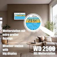 Techno Line WD2500 WD2500 Draadloos weerstation Aantal sensoren max.: 3 - thumbnail