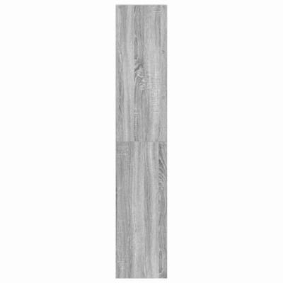 Boekenkasten 2 st 30x30x80 cm bewerkt hout grijs sonoma eiken Boekenkasten 2 st 30x30x80 cm bewerkt hout grijs sonoma eiken