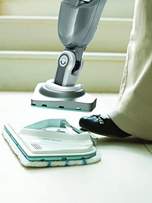 BLACK+DECKER BHSM168D 1600W Steam-mop met deltavoet en 8 accessoires stoomreiniger