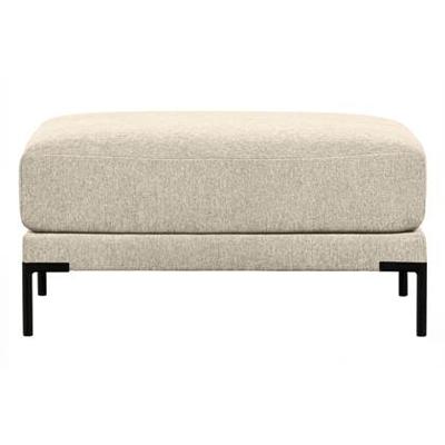 vtwonen Couple Poef - Polyester - Zand - 44x50x100