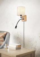 Trio Landelijke wandlampNilam ronde kap - 212879236 - thumbnail