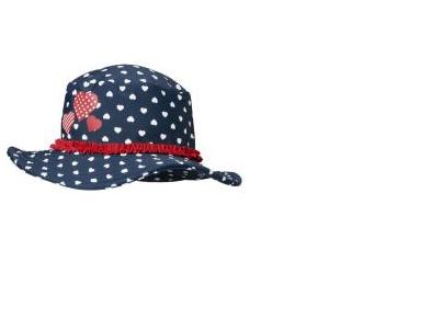 Playshoes zonnehoed Hartjes Marine-53 cm