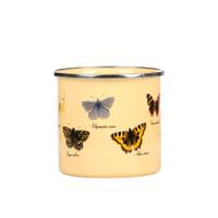 Esschert Design emaille mok vlinders - thumbnail