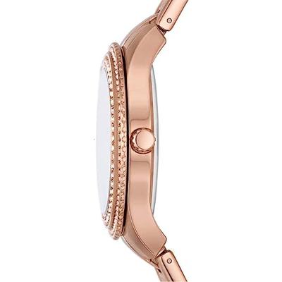 Fossil ES5192 Horloge Stella staal rosekleurig 37 mm - thumbnail
