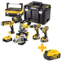 DeWALT DCK551P3T Accu combiset 5-delig 18V XR 5.0Ah in TSTAK - thumbnail