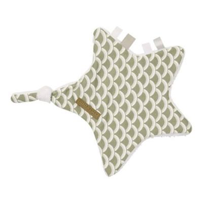 Little Dutch knuffeldoekje ster 30x35 cm Sunrise Olive Little Dutch knuffeldoekje ster 30x35 cm Sunrise Olive