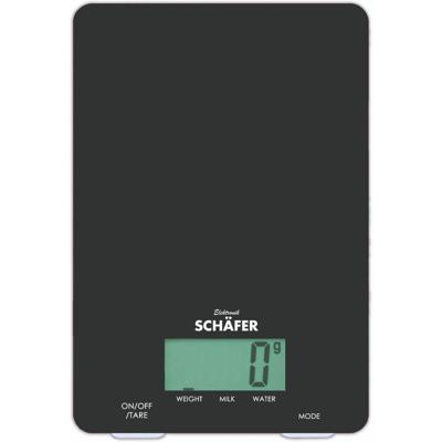 Schäfer Digitale Keukenweegschaal Zwart
