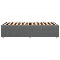 Bedframe zonder matras 120x190 cm stof donkergrijs - thumbnail