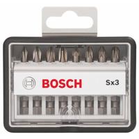Bosch Accessories Robust Line 2607002558 Bitset 8-delig Kruiskop Phillips, Kruiskop Pozidriv - thumbnail