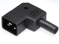 Martin Kaiser 746/sw/C Apparaatstekker (koud) 746 Stekker, haaks Totaal aantal polen: 2 + PE 16 A Zwart 1 stuk(s) - thumbnail