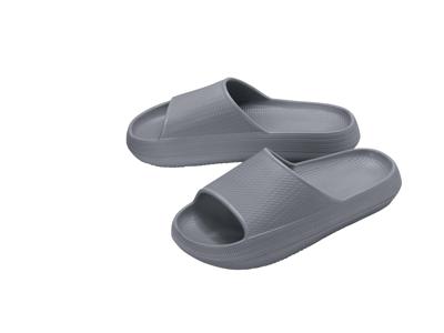 CRIVIT Heren badslippers (Grijs, 40/41)