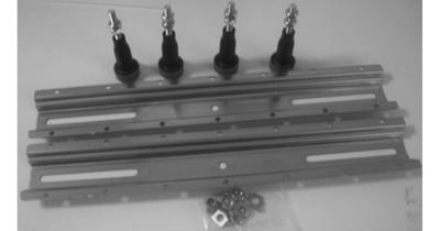 Duravit  Bad/douchepoten A 2 Stuks Voor Afmeting >1000mm