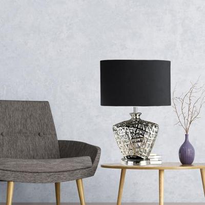 Searchlight SchemerlampNetwork chroom met zwart - EU4552CC