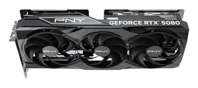 PNY - Grafische kaart - GEFORCE RTX 5080 - 16 GB - Triple Fan DLSS 4