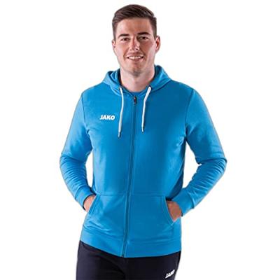 JAKO 6865K Jas Met Kap Base Kids - Jako-Blauw - 152 - thumbnail