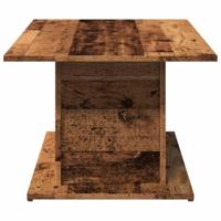 Salontafel 102x55,5x40 cm bewerkt hout oude houtkleurig - thumbnail
