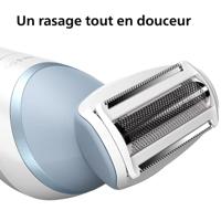 Philips BRL166/91 Snoerloze Lady Shaver Series 8000 Wit/Blauw - thumbnail