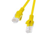 PATCHCORD KAT.5E UTP 1.5M ŻÓŁTY FLUKE PASSED LANBERG 10-PACK - thumbnail