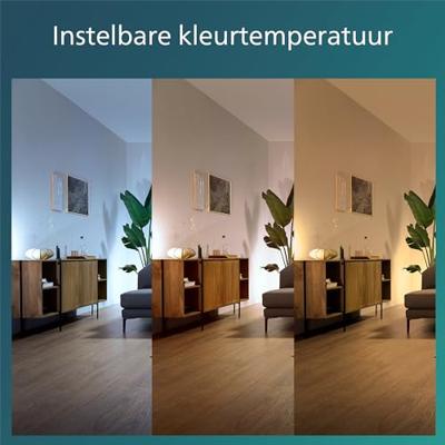 Philips LED Atlas Plafondventilator 28 W, 35 W (Ø x h) 490 mm x 418 mm Nikkel Met lamparmatuur, Timer Philips LED Atlas Plafondventilator 28 W, 35 W (Ø x h) 490 mm x 418 mm Nikkel Met lamparmatuur, Timer