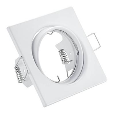 Trio vierkante inbouwspotJura 8cm wit - 650000131