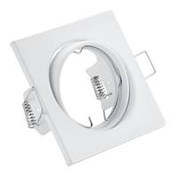 Trio vierkante inbouwspotJura 8cm wit - 650000131 - thumbnail