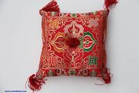 Klankschaalkussen Deluxe Dubbele Dorje Rood - thumbnail