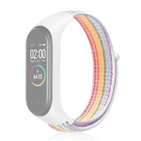 Slimme horloge nylon geweven polsband horloge band voor Xiaomi mi band 3/4 (kleur) - thumbnail
