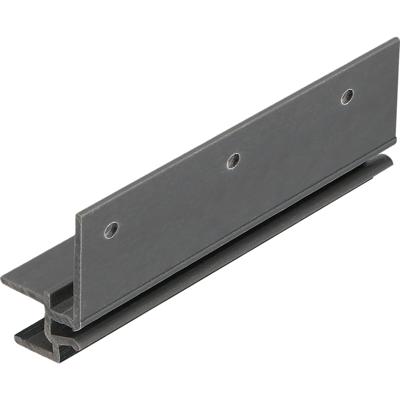 Montageprofiel 10 mm Zwartgrijs - Keralit (2867)