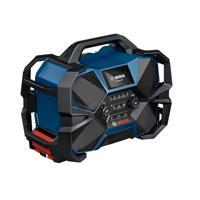 Bosch Professional GPB 18VH-6 SRC Bouwradio FM, DAB+ AUX, DAB+, FM, Bluetooth Acculaadfunctie, Powerbankfunctie, Stofdicht, Spatwaterbestendig - thumbnail