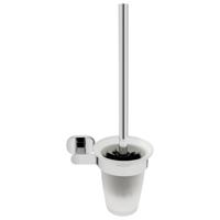 Toiletborstelhouder Haceka Gio Hangend Glas Met Chroom Haceka - thumbnail