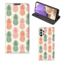 Samsung Galaxy A32 5G | Flip Style Cover | Ananas - thumbnail