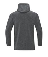 JAKO 6729D Sweater Met Kap Premium Basics Dames - Antraciet Gemeleerd - 36 - thumbnail