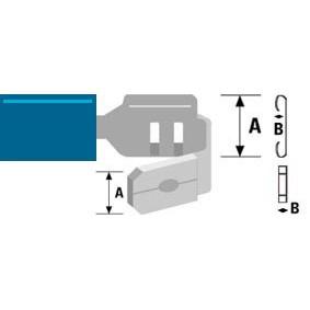 Valueline St-191 Kabelschoen Blauw