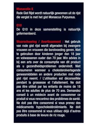 Lucovitaal Rode Gist Rijst & co-enzym Q10 Tabletten - thumbnail