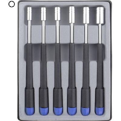 Donau Elektronik Schroevendraaierset Elektronica en fijnmechanica 6-delig Dop (zeskant)