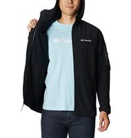 Columbia Tall Heights Hooded Jas Heren Softshell Black L - thumbnail